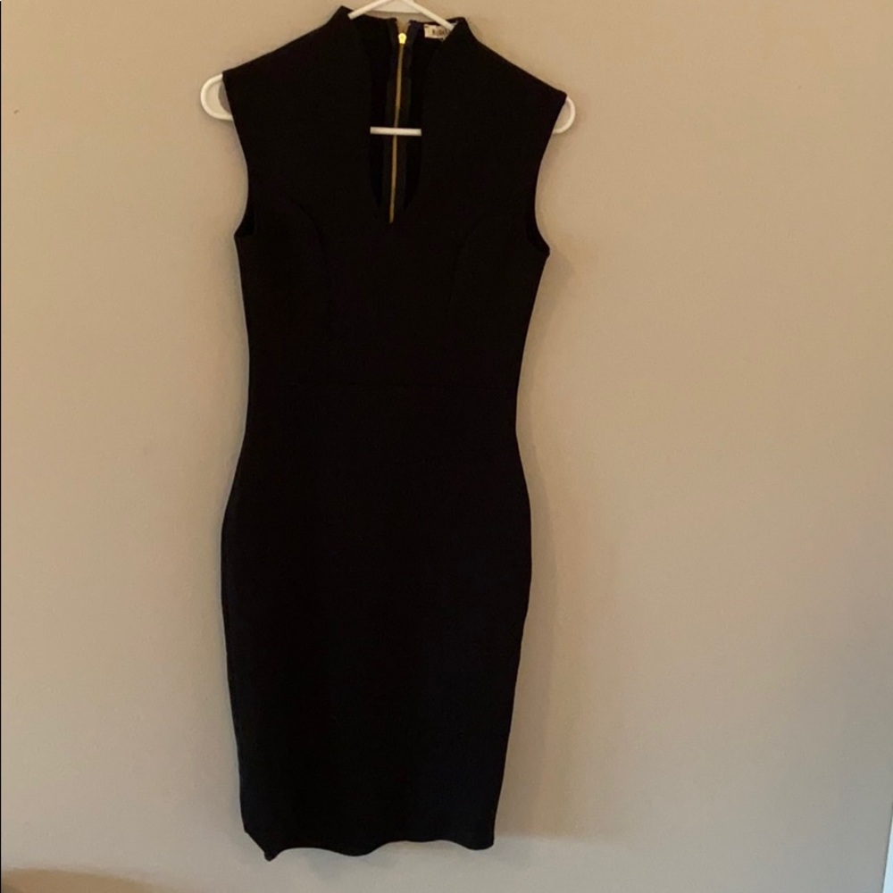NWOT black fitted dress